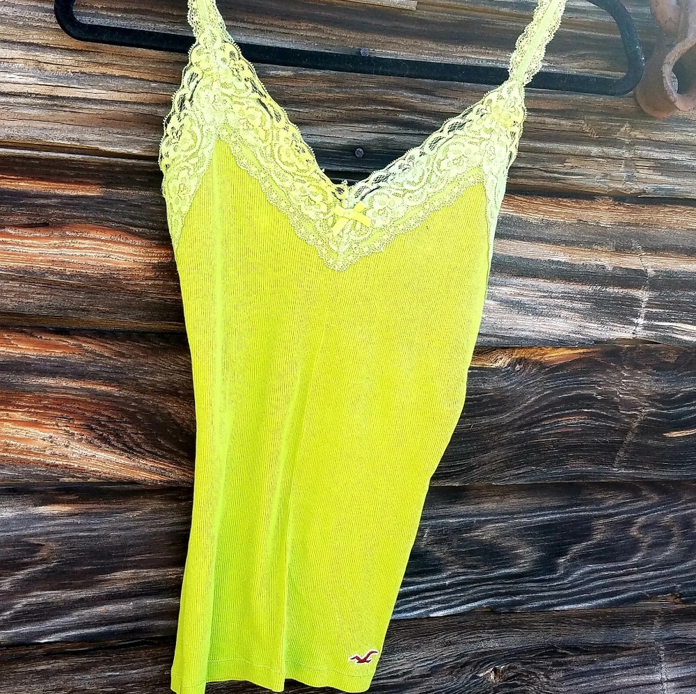 Hollister Co Lace Cami Tank Top